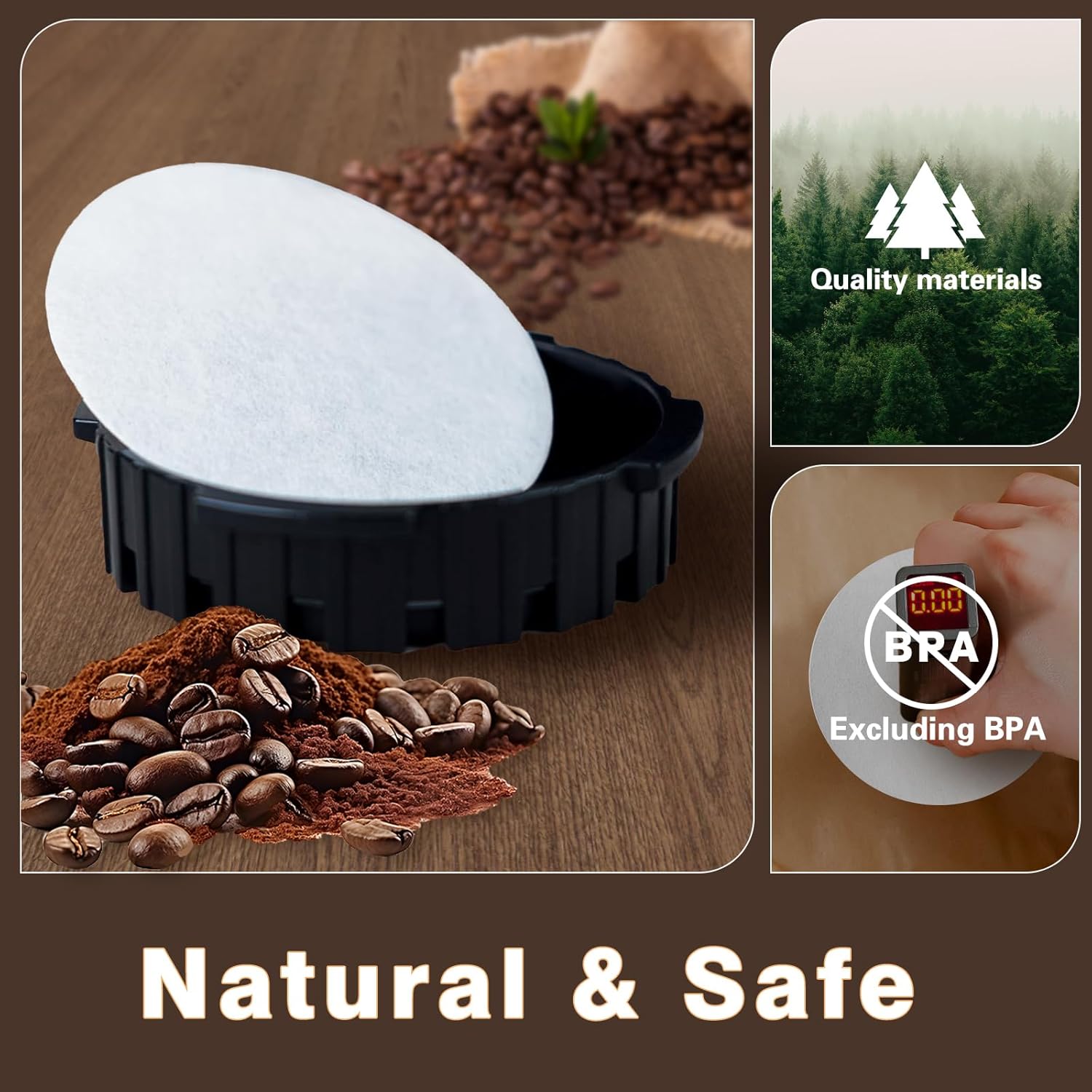 ตัวกรองกาแฟแบบกลมเข้ากันได้กับ - Coffee Equipment Set บทวิจารณ์และราคา