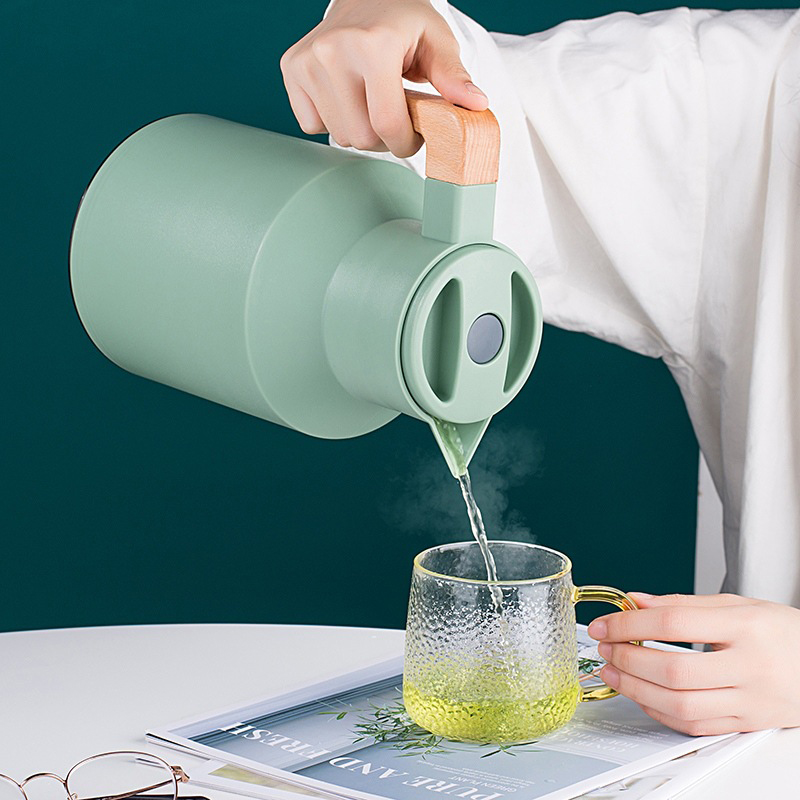หม้อฉนวนแก้วความจุขนาดใหญ่กาต้ - Coffee Equipment Home บทวิจารณ์และราคา