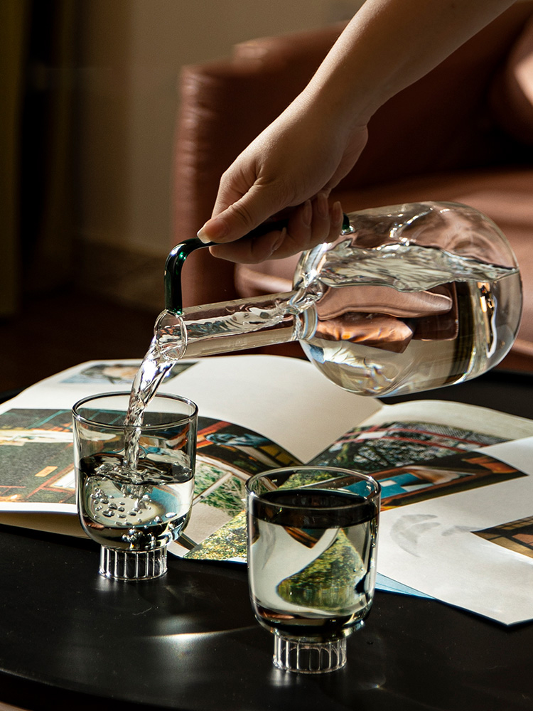 Nordic สีแก้วทนความร้อน Cool ก - Coffee Equipment Set บทวิจารณ์และราคา