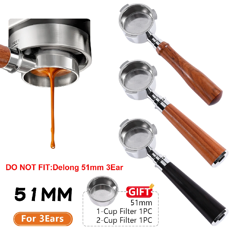พอร์ทาฟิลเตอร์แบบไม่มีก้น 51 ม - Coffee Equipment Set บทวิจารณ์และราคา