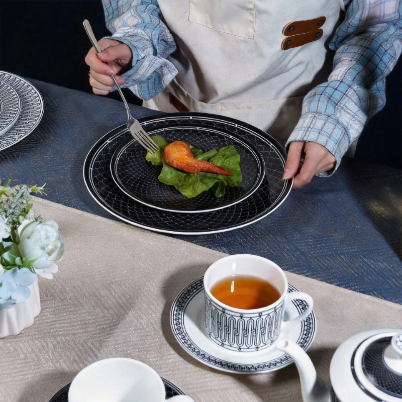 ชุดน้ำชาสไตล์ยุโรปเรียบง่าย ถ้ - Coffee Equipment Set บทวิจารณ์และราคา