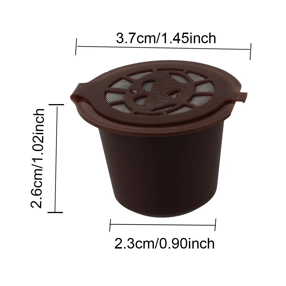 4 ชิ้นแคปซูลกาแฟแบบใช้ซ้ําได้ถ - Coffee Equipment Set บทวิจารณ์และราคา