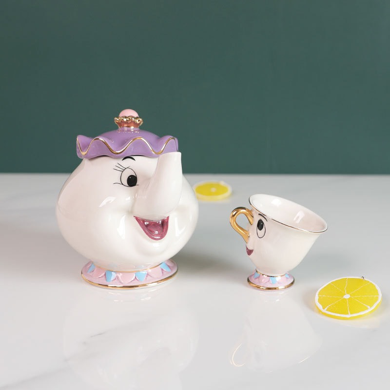 กาน้ำชาการ์ตูนโฉมงามกับเจ้าชาย - Coffee Equipment Set บทวิจารณ์และราคา