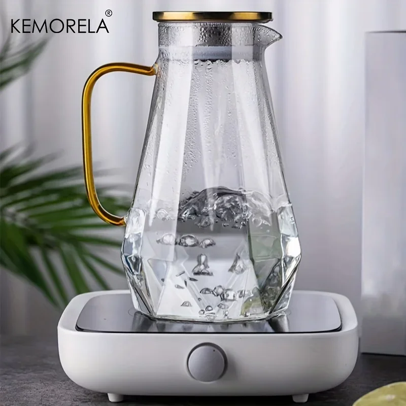 1PCS เพชรแก้วชุดกาน้ําชาร้อนน้ - Coffee Equipment Home บทวิจารณ์และราคา