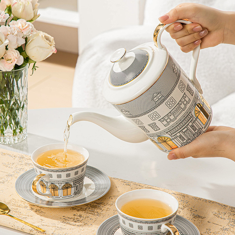 สถาปัตยกรรมถ้วยและจานรองแก้วกา - Coffee Equipment Set บทวิจารณ์และราคา